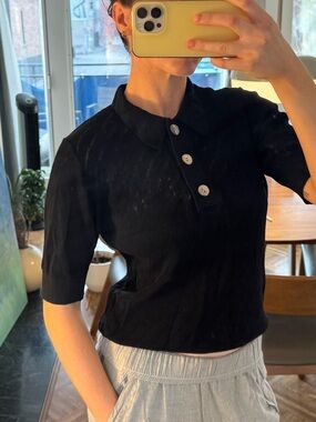Rue blanche knit polo